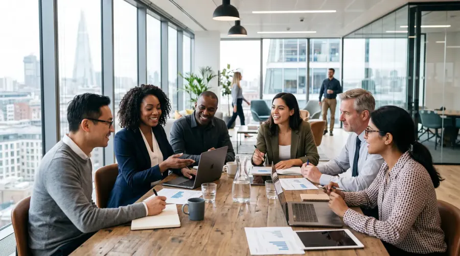 Business · Team-Meeting – Fotografie MidMat Studio Düsseldorf