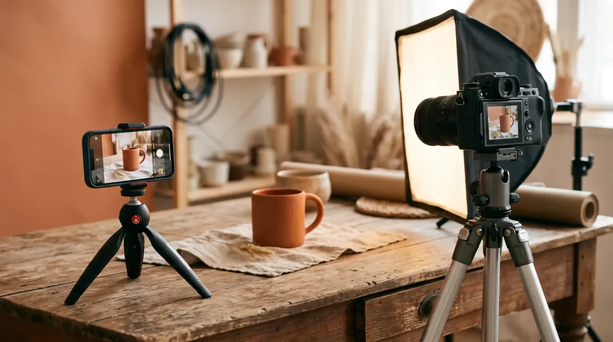 Produktfotos selbst machen oder Studio beauftragen?