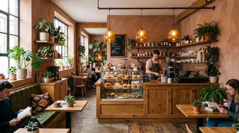 Ladenfotografie · Café-Interior – MidMat Studio Düsseldorf