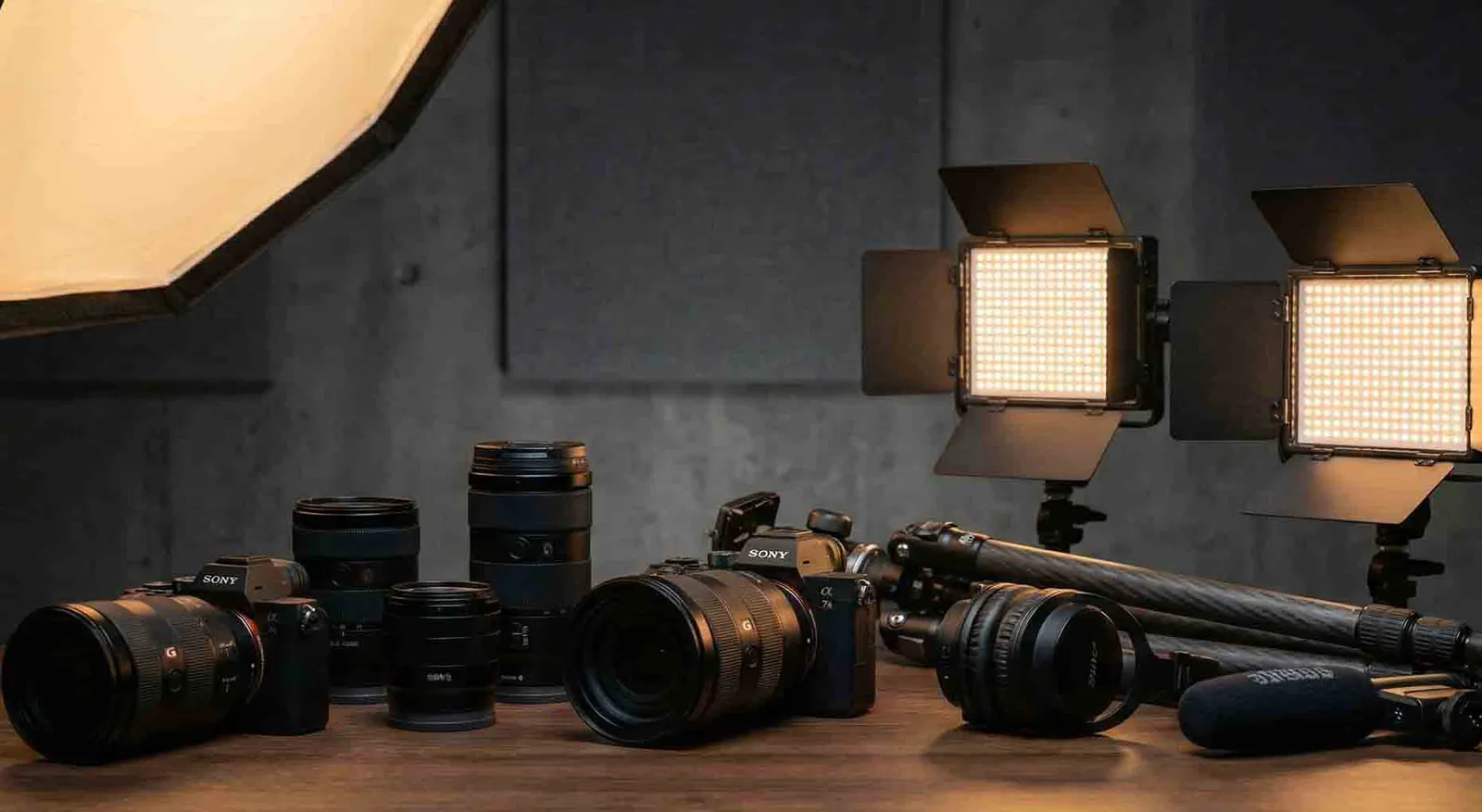 Unsere Kamera- und Lichttechnik